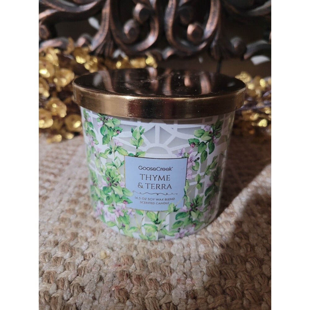 Thyme & Terra - Goose Creek 3-wick Candle